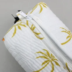 Sale Tree Printed White Pouch Bags - Set Of 2 Bags