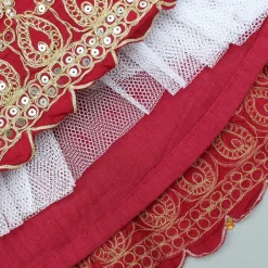 Online Triple Knot Red Top And Lehenga Ethnic Wear | Lehengas & Ghagras