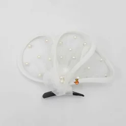 Online Twisted White Net Hair Clip Hair Accessories | Hair Clips