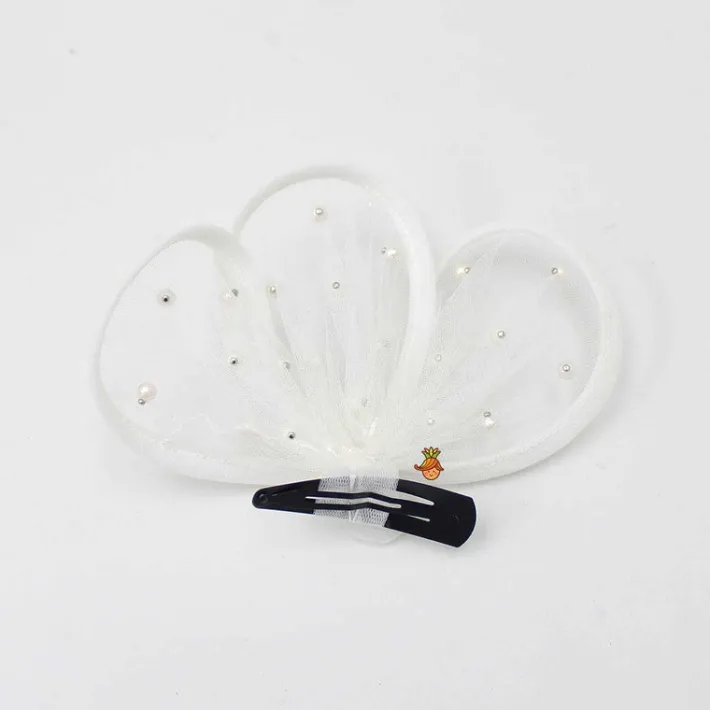 Online Twisted White Net Hair Clip Hair Accessories | Hair Clips