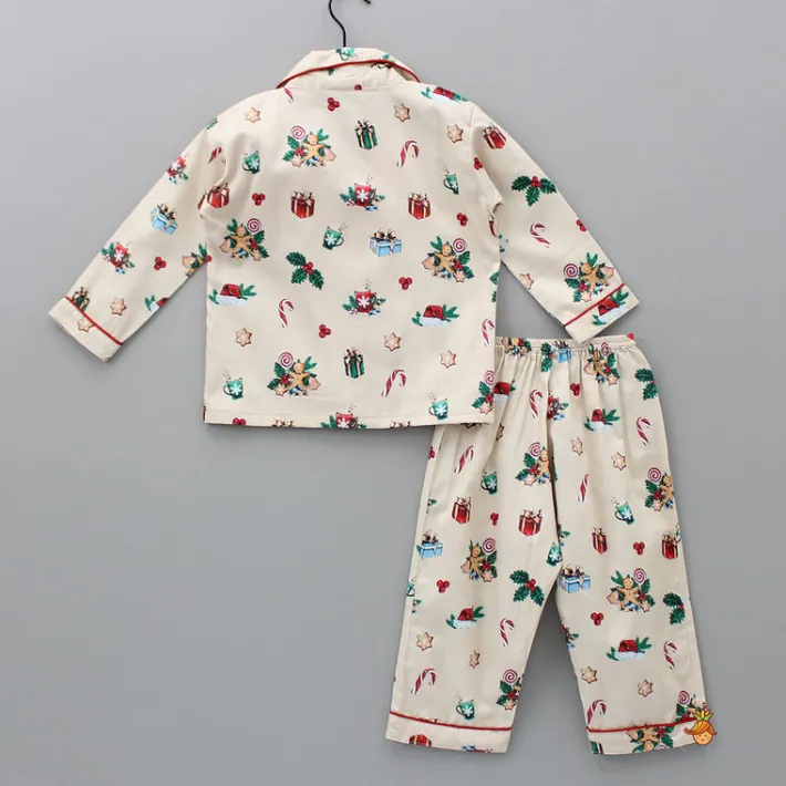 Outlet Vintage Christmas Printed Sleepwear BOY Sleep Wear | Sleepwear