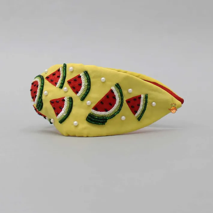 Online Watermelon Embroidered Hairband Hair Accessories | Hair Bands