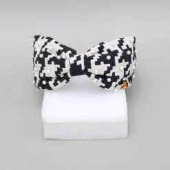 Clearance White And Black Printed Hairband Hair Accessories | Hair Bands