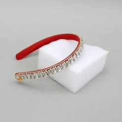 Discount White Artificial Stone Embellished Hairband Hair Accessories | Hair Bands