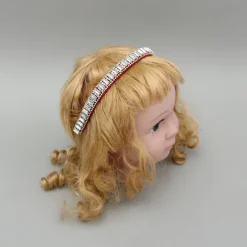 Discount White Artificial Stone Embellished Hairband Hair Accessories | Hair Bands