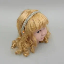 Best White Artificial Stone Embroidered Hairband Hair Accessories | Hair Bands