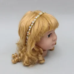Sale White Stones Adorned Pearly Hair Band Hair Accessories | Hair Bands