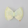 New Yellow And Blue Net Dual Bowie Hair Clip Hair Accessories | Hair Clips