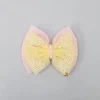 Sale Yellow And Pink Net Dual Bowie Hair Clip Hair Accessories | Hair Clips