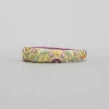 Fashion Yellow Embroidered And Embellished Hairband Hair Accessories | Hair Bands
