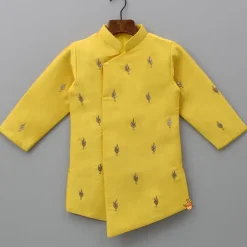 Discount Yellow Kurta And Pyjama BOY Indian Ethnic Wear | Ethnic Sets