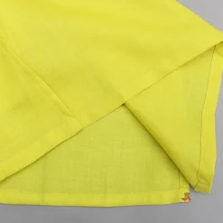 Clearance Yellow Kurta With Printed Embroidered Jacket And Pyjama BOY Indian Ethnic Wear | Ethnic Sets