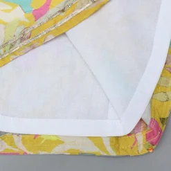 Clearance Yellow Multicoloured Printed Kurti And Salwar With Dupatta Twinning Sets | Ethnic Wear
