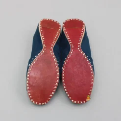 New Zardozi Embroidered Blue Jutti BOY Shoes | Shoes